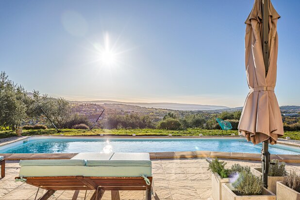 Villa met prachtig zicht op de Luberon 