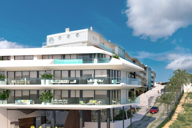 Penthouse met privé zwembad in El Higuerón, Benalmádena