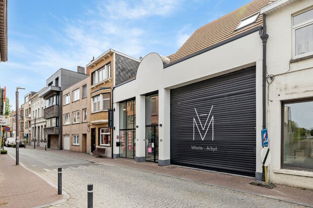 Prachtige woning TE KOOP met handelsruimte in het centrum 