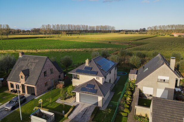 Prachtige recente villa in Koolkerke met fantastisch verzicht