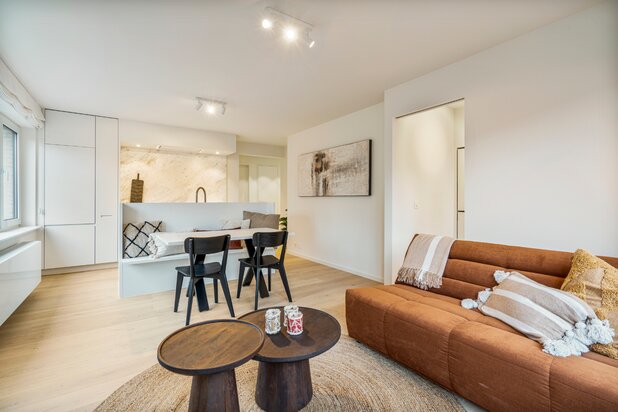 Turnkey corner apartment in the center of Knokke