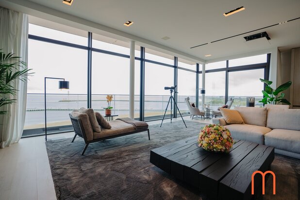 Exclusieve penthouse van 316 m² in residentie Royal Phare met adembenemend zicht op zee.