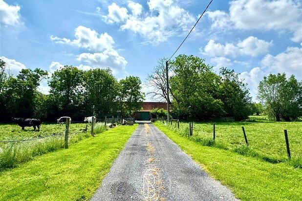 PRACHTIG en GOEDGELEGEN HOEVE op 2,25 HECTARE (mooie toegangsdreef en prachtig zicht!)