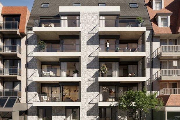 Nieuwbouwduplex te koop in Sint-Idesbald nabij centrum