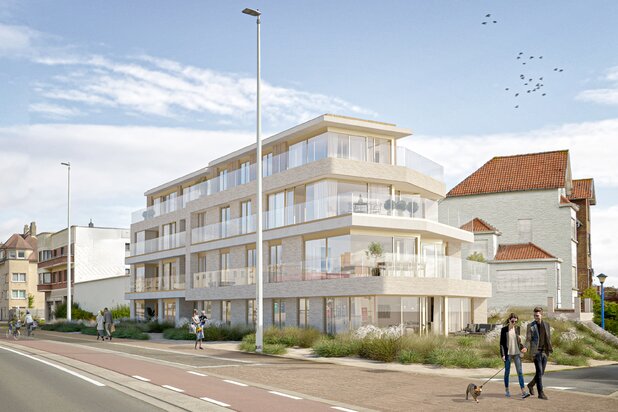 Nieuwbouwappartement te koop in Koksijde vlakbij het centrum