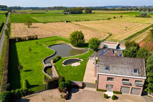 Te koop, unieke eigendom met stalling (mogelijks meerdere paardenboxen) en weide op 3,38ha te Oudenaarde