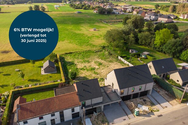 Nieuwbouwwoning met zicht op de velden (6% btw mogelijk)