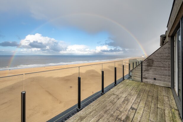 Luxueux appartement en duplex avec vue sur la mer et vue panoramique sur les polders