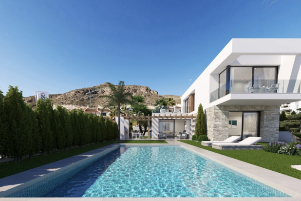 Luxe villa met groot perceel dicht bij Benidorm