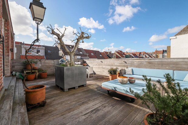 Loft exceptionnel avec belle terrasse, à proximité de la digue …