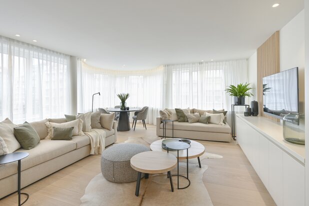 Schitterend hoekappartement, gelegen in centrum Knokke.