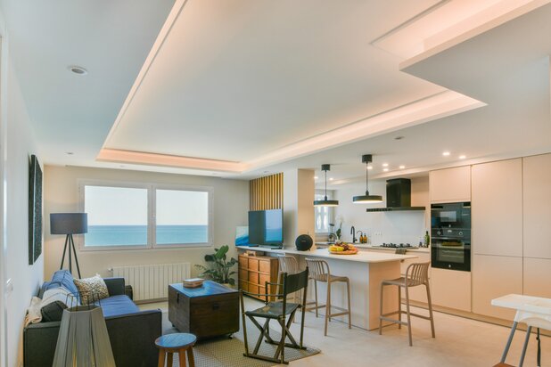 Licht en elegant penthouse met prachtige zeezicht, Oost-Málaga