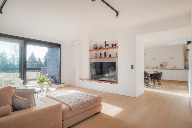 Hamoir: Magnificent 3 bedroom penthouse completely renovated