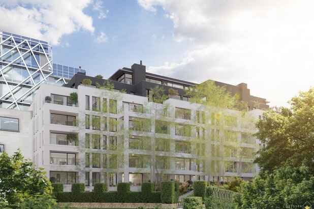 Uitzonderlijk nieuw appartement met 2 slpk in hartje Brussel