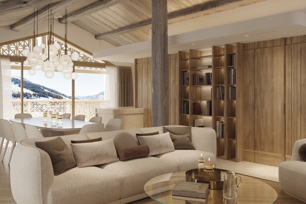 Magnifique chalet de 517 m² avec 5 chambres à Courchevel Moriond