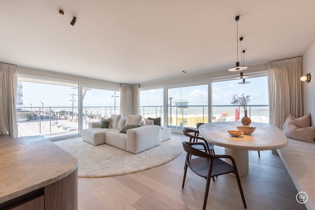 Exclusive corner apartment with frontal sea view at Lichttorenplein