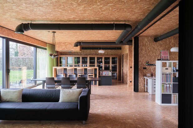 Nearly Zero-Energy Home in the Heart of the Flemish Ardennes