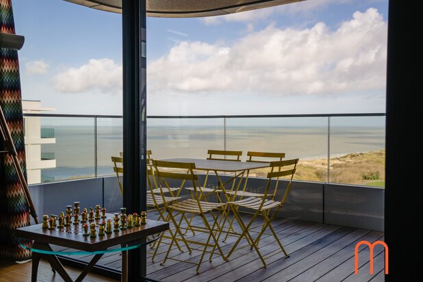 Unique apartment for sale in the trendy Oosteroever district in Ostend.