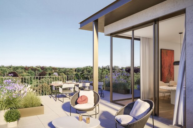 Luxe penthouse tegenover het Hertoginnedal domein - EPC A