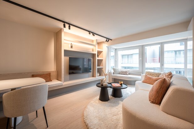 Stunningly renovated three-bedroom apartment