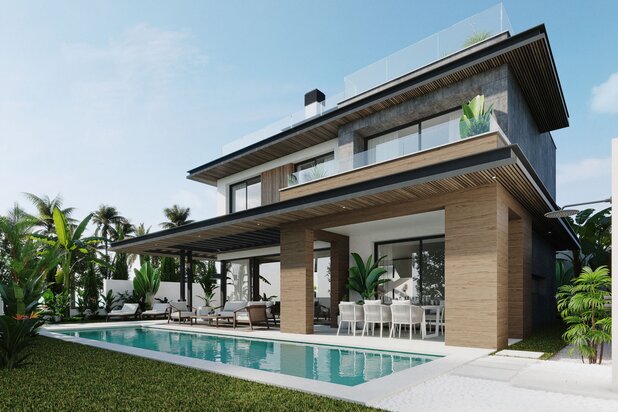 Moderne villa met origineel en exclusief ontwerp in La Cala