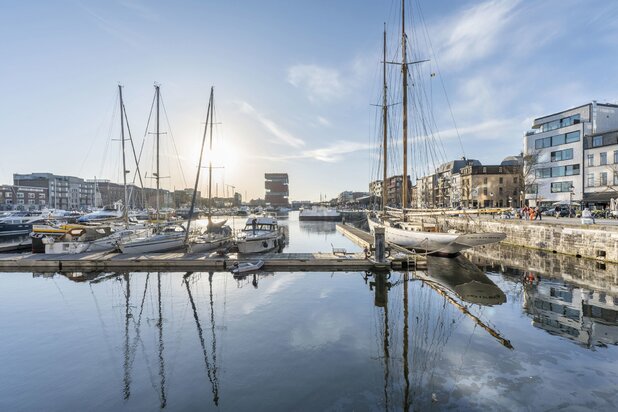 ANTWERPEN EILANDJE - Luxueus wonen aan het MAS