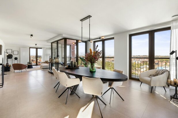 Luxury penthouse for sale in Brussels at Tour&Taxis 